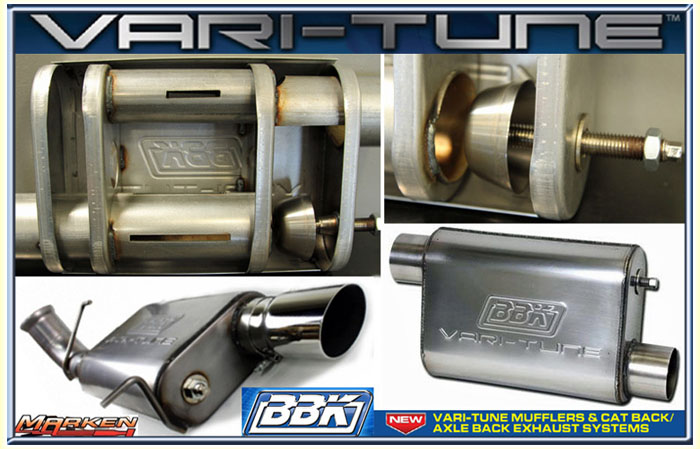 bbk mufflers mustang